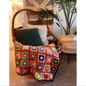 Grandma Square Crochet Blanket